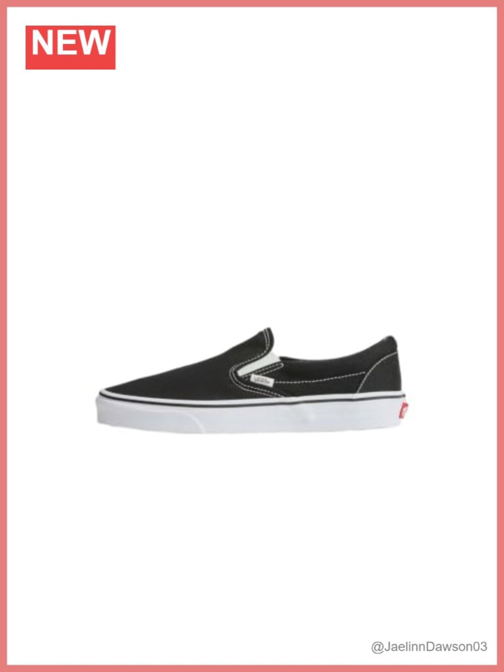 Vans Classic Slip On Unisex Canvas Sneakers Padded Insole
